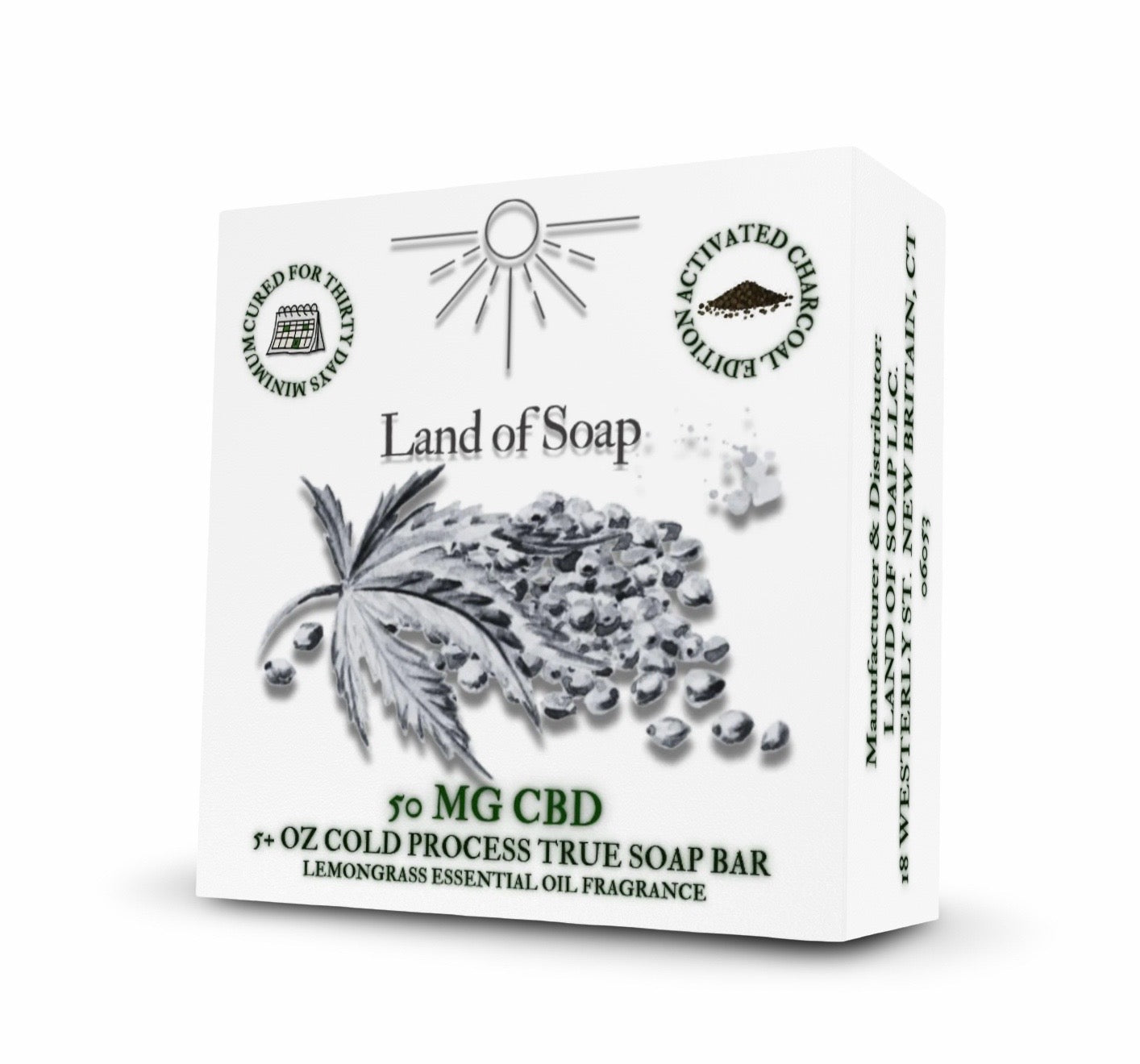 (100 Bar Package) Hempseed Oil Cold Process Soap