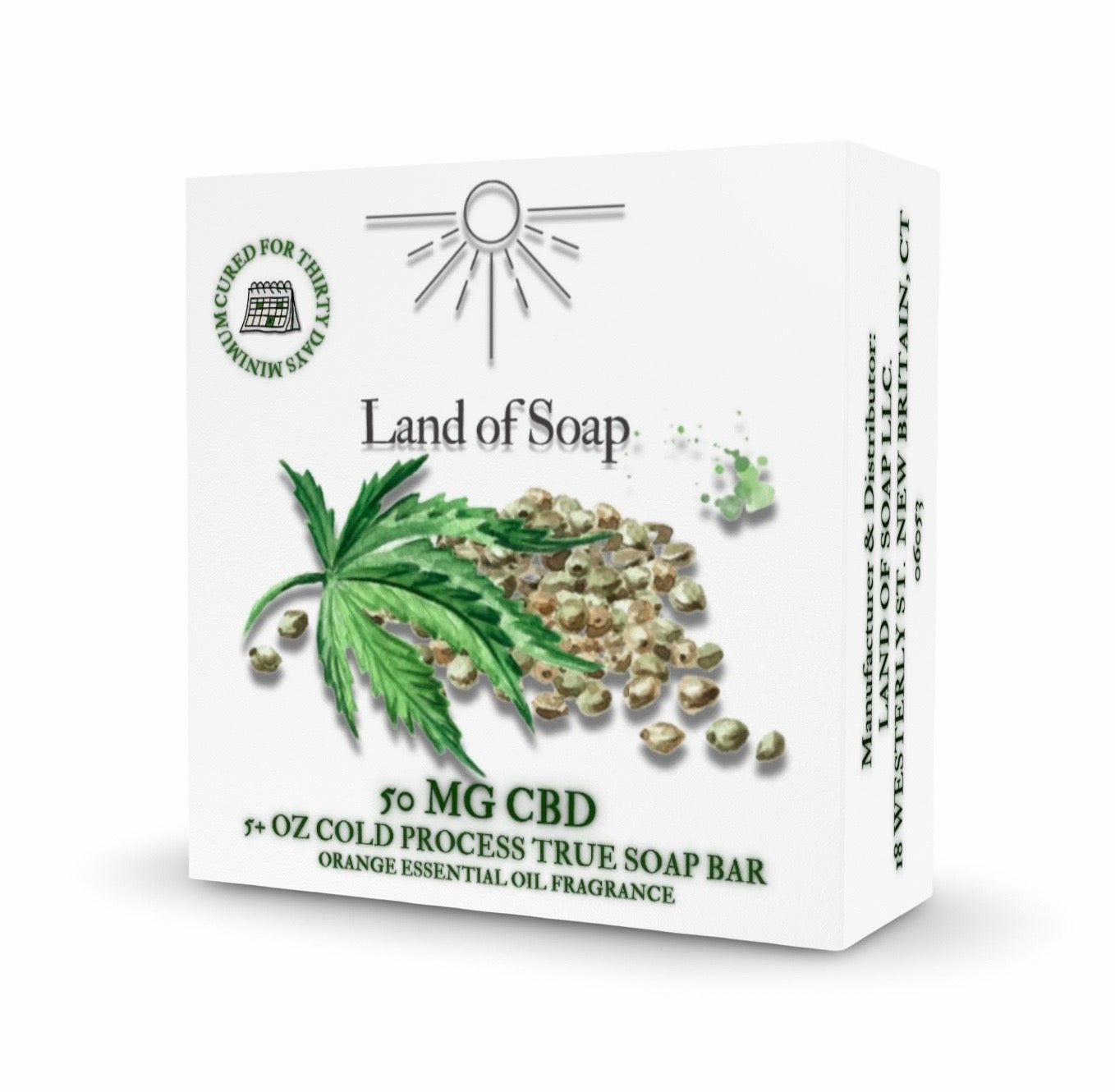(100 Bar Package) Hempseed Oil Cold Process Soap